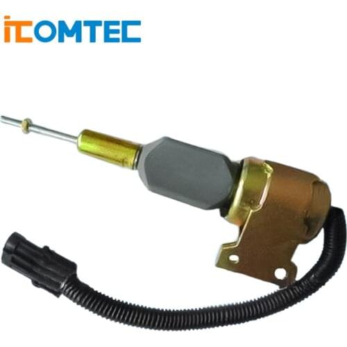 Fuel Shutdown Solenoid Valve 3932529 SA-4756-12 Engine 4BT 6BT+fast free shipping by TNT/DHL,UPS