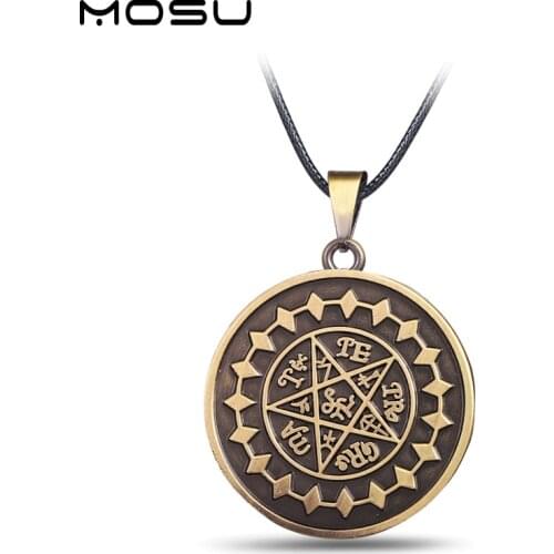 MOSU 12/pcs Hot Anime Black Butler Necklace Ciel Demon Eye Pendant Cosplay Accessories Jewelry can Drop-shipping