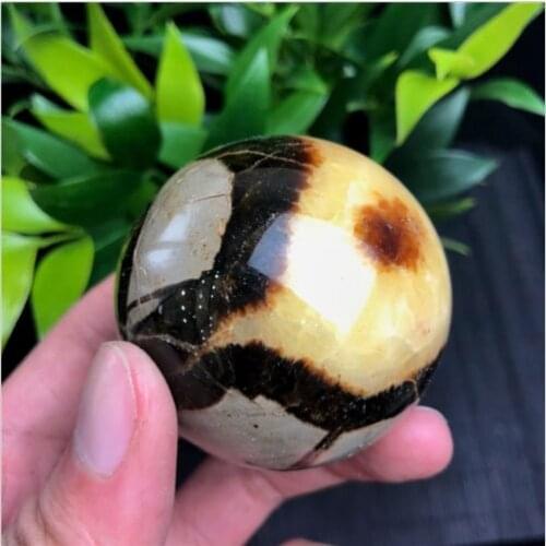 Natural Madagascar mineral ball turtle back stone ball crystal ball home decoration