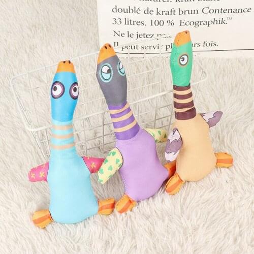 New Dog Toy Sounding Duck Bite Resistant Pet Dog Toys for Small Dogs Puppy Dog Accessories Supplies Squeaky Dog Toy