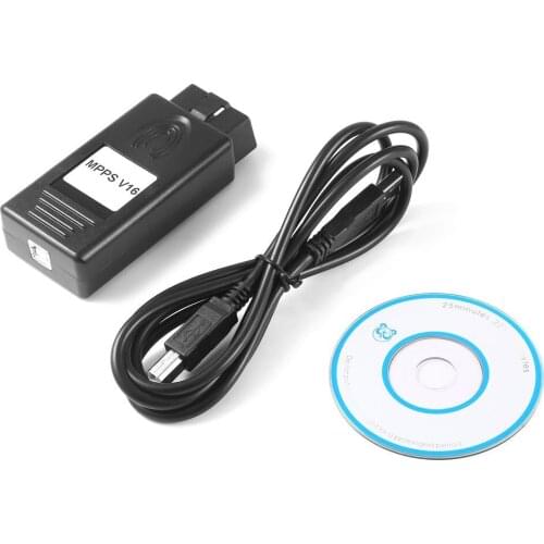 MPPS V16 ECU Chip Tuning Tool For EDC15 EDC16 EDC17 Checksum SMPS MPPS 16 CAN Flasher Remap Cable Vehicle Diagnostic Tool