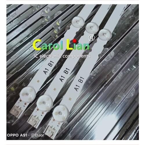 54 peças 7LED Backlight Tira Lâmpada parágrafo TV LG 32ln541v 32 32LN540V A1 B1-Type 6916L-1437A 6916L-1438A 6916L-1204A 6916L-1