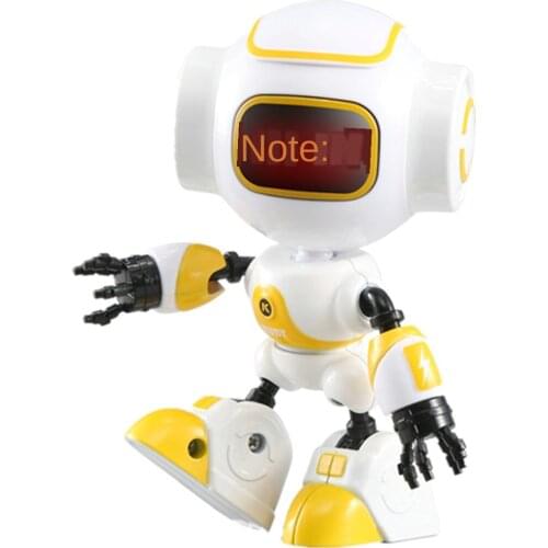 R9 than Touch Sensing Sound Lighting DIY Mobile Phone Support Early Childhood Educational Robot Toys for Children