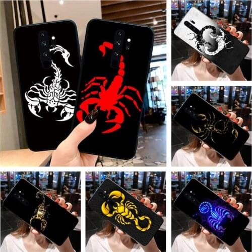 Animal crab scorpion Luxury Phone Case for Redmi Note 9 8 8T 8A 7 6 6A Go Pro Max Redmi 9 K20