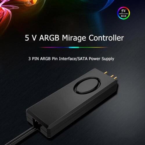 SATA Pin Power Supply ARGB Controller for 3Pin 5V Case LED Lighting Computer cooling system components