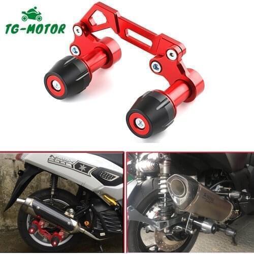 TG-Motor For YAMAHA Aerox155 NVX 125 150 155 2015-2020 2021 Exhaust Muffler Pipe Fall Protection Frame Slider Anti Crash Sliders