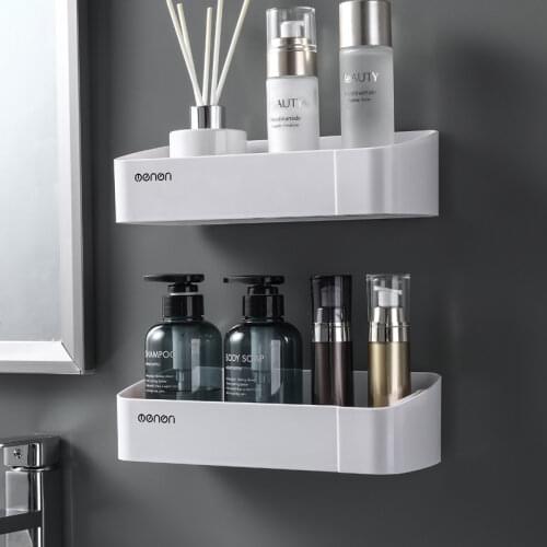 Bathroom Shelf Storage Rack Bathroom Accessories Cosmetics Shampoo Holder Shower Organizer