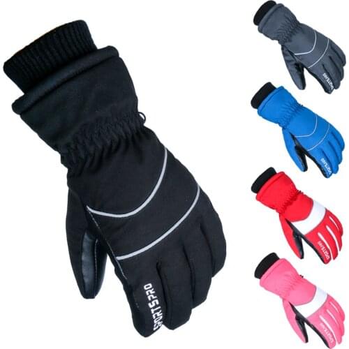 Waterproof Winter Thermal Warm Cycling Bicycle Bike Ski Outdoor Camping Hiking Motorcycle Gloves Sports Full Finger