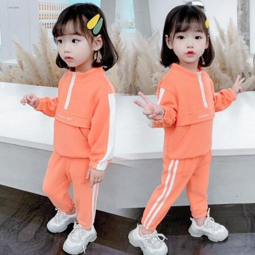 High quality Infant Clothing For Baby Girl Clothes Set Spring Autumn Baby Girls Clothes Kids Tracksuit Suit Childrens clothes