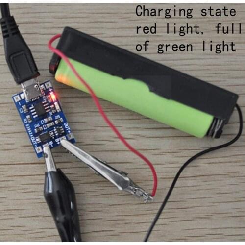 Lithium Battery Charging Board Charger Module+Protection Dual Functions A4T9