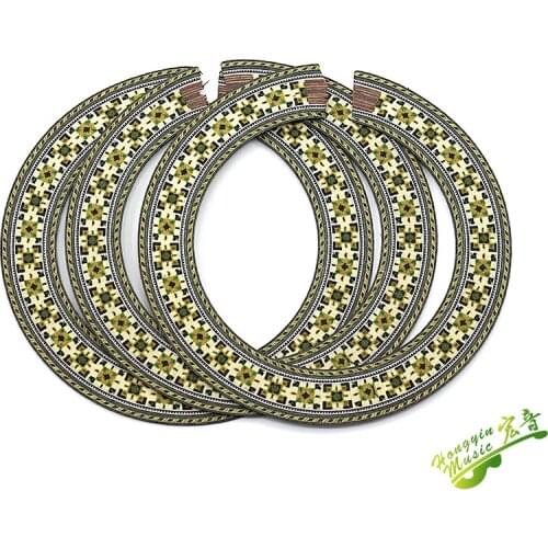 3PCS Guitar Sound hole Inlay WOOD For Classical guitar Guitar Accessories YKQ94