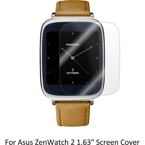 3x Clear LCD Screen Protector Guard Cover Shield Film Skin for Asus ZenWatch 2 1.63'' Sporting Smart Watch Accessories