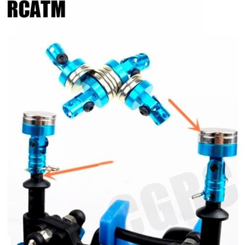 4pcs Invisible Stealth Magnet Fixed Car Shell Column Body Post Mount Contact For 1/10 RC Crawler Car SCX10 Truck Drift Car HPI