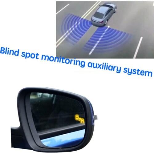 Car BSD BSM BSA Blind Area Spot Warning Drive Mirror Rear Radar Detection System For Chery Tiggo 7 2016~2020