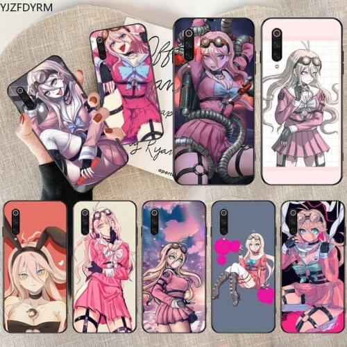 Danganronpa miu iruma Black Cell Phone Case for Xiaomi Mi Note 10 Lite Mi 9T Pro xiaomi 10 10 CC9 Pro 9SE