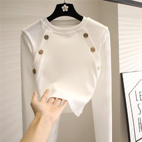 Dophee Women's Knitted T-shirts