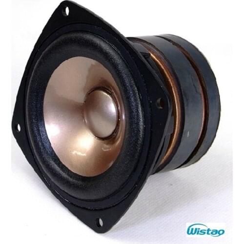 HIFI 4 Inches Full Range Speaker Unit 4 Ohms 60Hz-23KHz 92dB Max Japanese AKISUI4 For Monitor Speakers Tube Amplifier DIY Audio