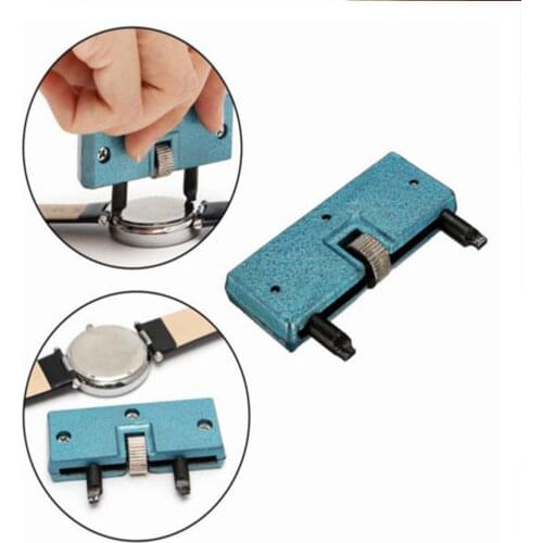 Repair table tool portable two - pin large - caliber table opener open the back cover of the watch for battery tool round mouth