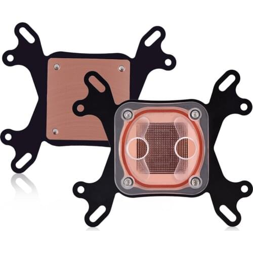 CPU Block Computer Water Coolings System G1/4 Block Cooler For Processor Universal for Intel for AMD CPU Water Cooling Block
