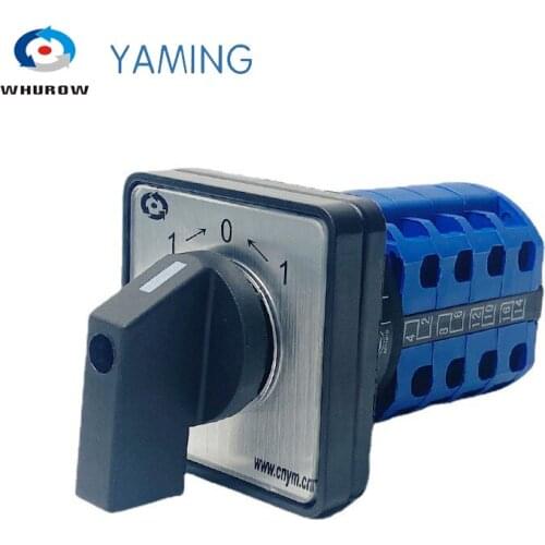 Cam Switch LW28-20 LW26-20 Control Motor Changeover Switch 20A 4 stages 4 poles Custom switches high voltage YMW26-20/4