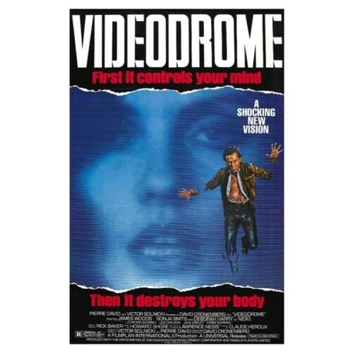 VIDEODROME Movie Art Film Print Silk Poster Home Wall Decor 24x36inch