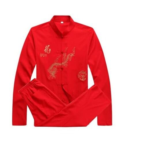 Tai Chi Uniform Chinese Traditional Tang Suit Clothes Outfit Kungfu Wing Chun Shirt Martial Arts Tshirts Men Women Wushu Wear