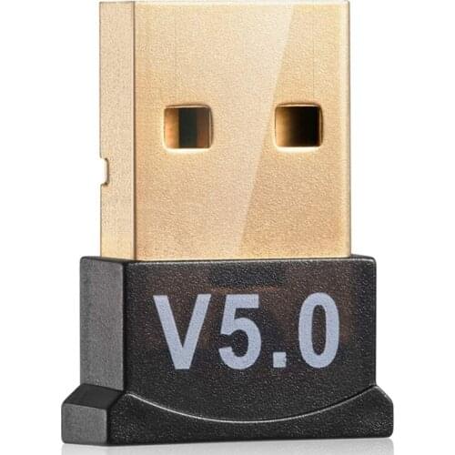 USB Bluetooth 5.0 Adapter for PC Win10/8.1/8/7/Bluetooth Dongle Receiver/Transmitter for Support to Connect Headset