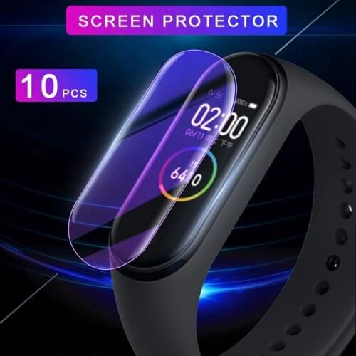 Xiomi Mi Band 4 Screen Protector Film For Xiaomi Mi Band 4 Smart Wristband MiBand 4 Bracelet Screen Protector Not Tempered Glass