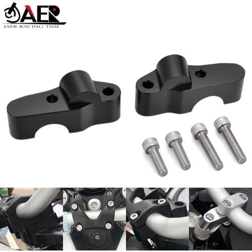 JAER Motorcycle Motocross Bar Rise Clamp Mount HandlebarFor Benelli BJ600 TNT600 BN600 Handlebar Riser