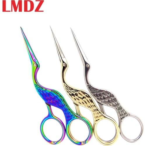 LMDZ 1Pcs Retro Scissors Classic Vintage Tailor Scissors Antique Stainless Steel Home Tool Scrap Booking Sewing Scissor
