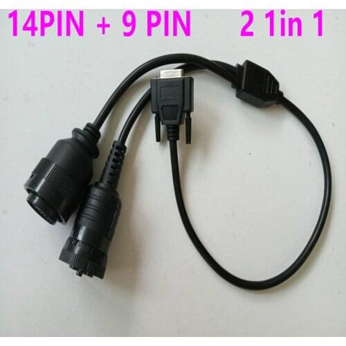 14pin + 9pin 2 in 1 Cable for ET3 317-7485 (457-6114) 14p and 9p 2 in 1 for cat ET-3