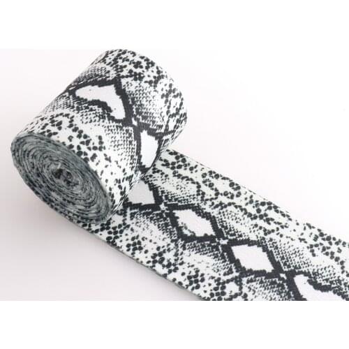 2 inch width Webbing unique design Soft strong Cotton polyester 50mm Ribbon DIY Garment bag Accessories