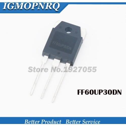 5pcs FF60UP30DN TO-247 A60UP30DN F60UP30DN TO-3P FF60UP30 60UP30 300V 60A new