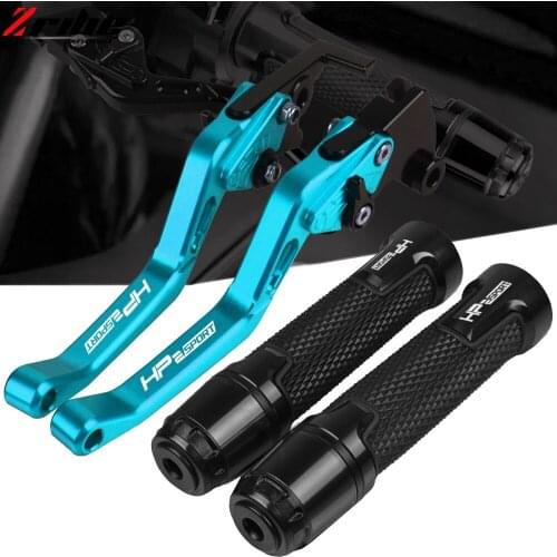 Motorcycle Accessories Aluminum Brake Clutch Levers Handlebar Knobs Handle Hand Grips Set For BMW HP2SPORT HP2 SPORT 2008-2011