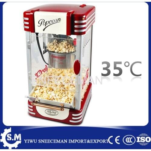 Automatic electric popcorn machine 3mins household child use mini popcorn making maker machine