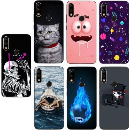 Case for Lenovo A6 Note Wolf Silicon TPU Fundas for Lenovo a6 Note Case Animal Shell Bag Phone Cases for Lenovo A5 K9 Note Case