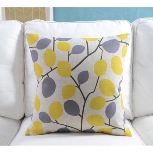 Abstract Geometric diamond plaid Cushion Cotton Linen Nap Throw Pillows Pillowcase Home Sofa Chair Car Decorative 45*45cm