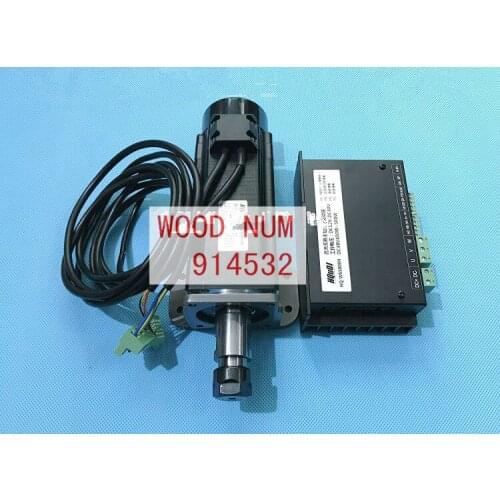 ER16-48V400W high torque brushless spindle motor + special fixture + dedicated driver