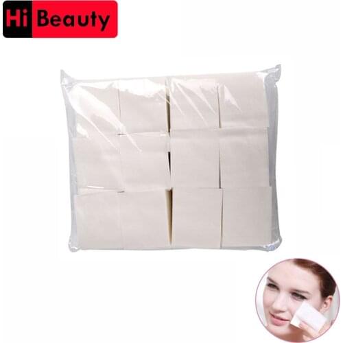 HiBeauty 1200pcs/box Disposable Makeup Tissue Clean Wipe Swap Cotton Paper Pads Nail Polish Cosmetic Remover Facial Skin Care