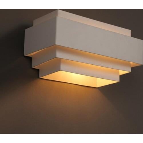 Brief modern fashion home furnishings ofhead led white wall lamp Iron material E27 Base