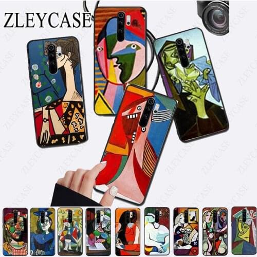 Pablo Picasso abstract Art Soft Phone Cell Case for redmi note8pro note7 note5 note6pro 7A 8A 8 note9s note9pro Cellphones