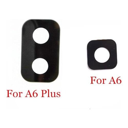 Wholesale Price 50pcs/Lot New Rear Back Camera Glass Lens with Stickers for Samsung Galaxy A6 /A6 plus /A6 + (2018)