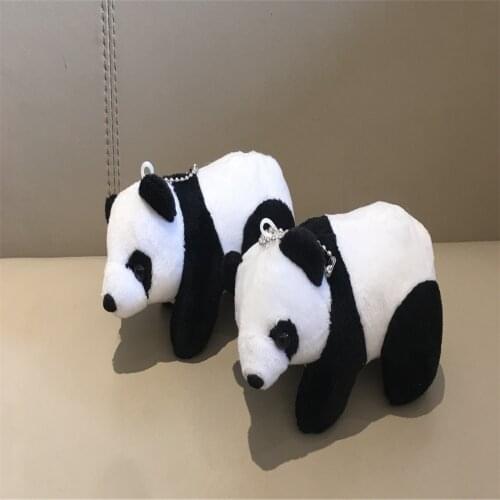 12CM Approx. NEW Panda Stuffed TOY Plush DOLL , Mini Accessories Gift