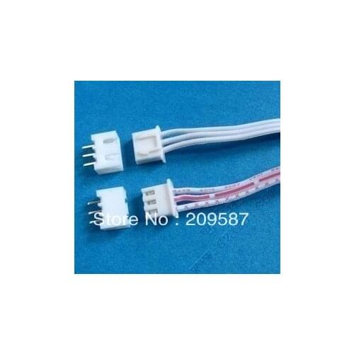 10 pcs 3 Pin Connector leads Heade 2.54 mm L: 200mm