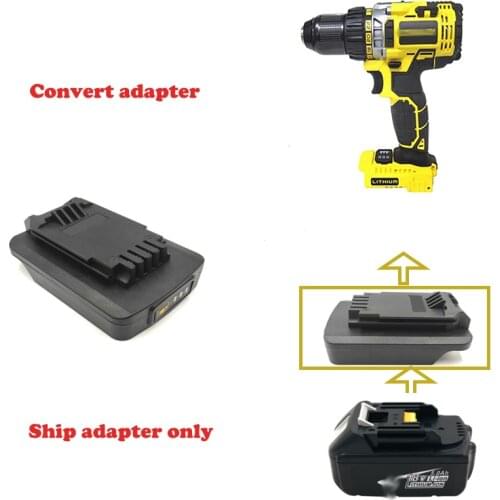 Adapter for makita 18V battery convert for stanley 18V tool use