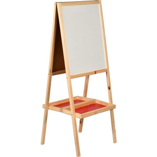 Double Sided Magnetic Wooden Writing Board