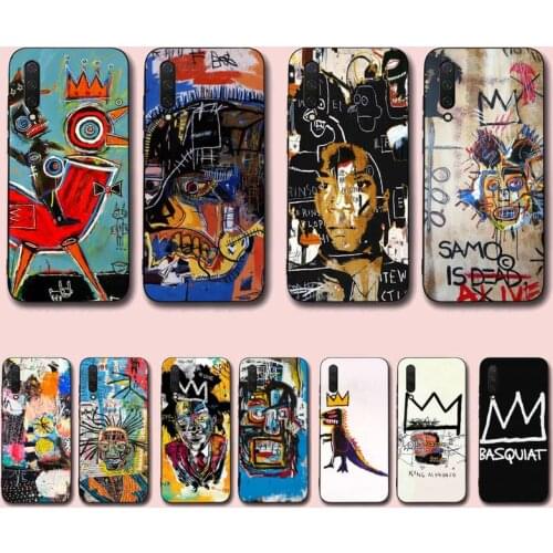 Jean-Michel Basquiat Art Graffiti Fashion Phone Case for Xiaomi mi 5 6 8 9 10 lite pro SE Mix 2s 3 F1 Max2 3