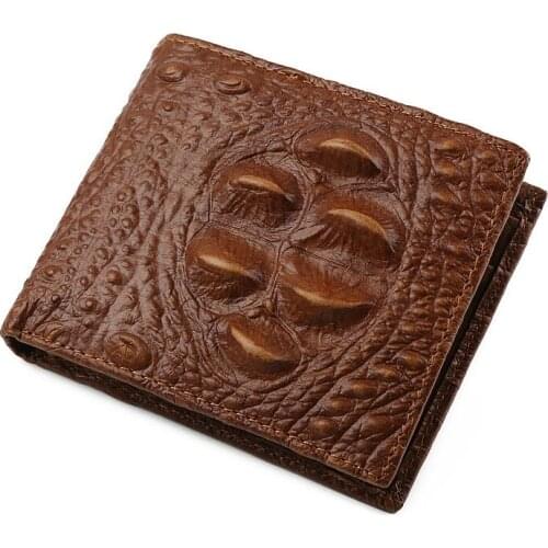 Genuine Leather Mens Wallet Man Cowhide Cover Coin Purse Multi-Functional Cowhide Coin Purse Short Wallets For Men