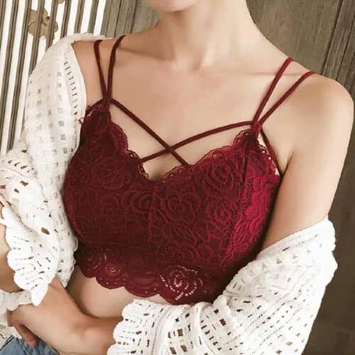 3Pc/lot Teenage Girls Wrapped Chest Underwear White Black Lace Training Bras Tube Top Summer Breathable Top