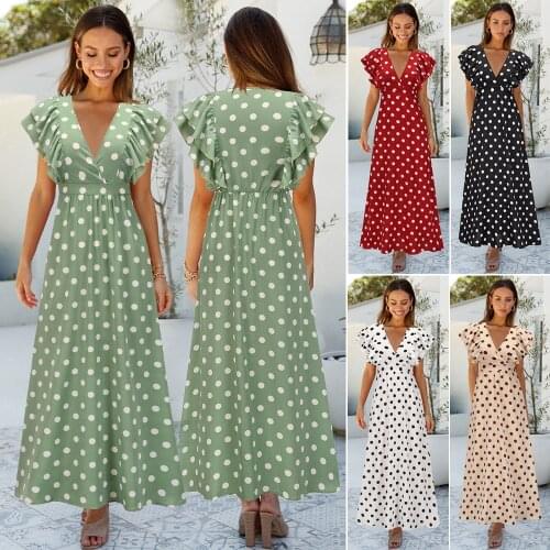 Prideannqi Long Summer Dresses